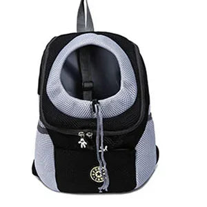Outdoor Pet Dog Carrier Bag Portable Travel Backpack Front Bag Double Shoulder Mesh Backpack Head Carrying Bags For Cat