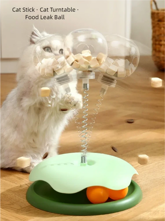 Cat & Dog IQ Training Ball – Leakage Food Dispenser Toy