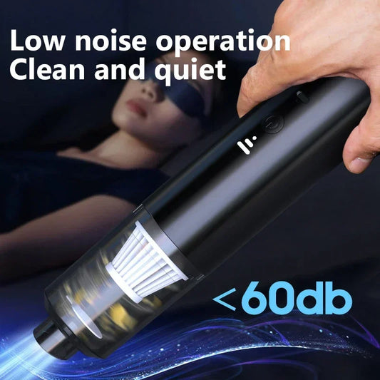 Handheld Pet Hair Vacuum – Rechargeable, Car & Home
