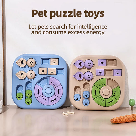 Anti-Choke Slow Feeder Puzzle Toy – Food Dispenser for Dogs