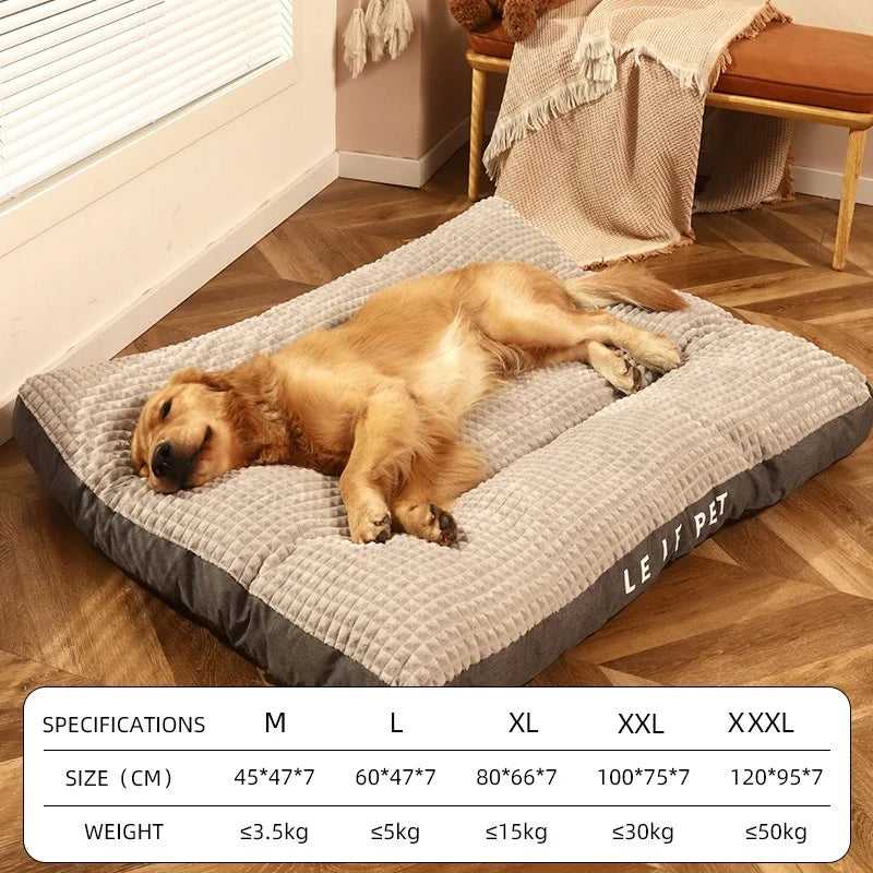 Fleece Dog Sleeping Bed – Detachable, All Sizes