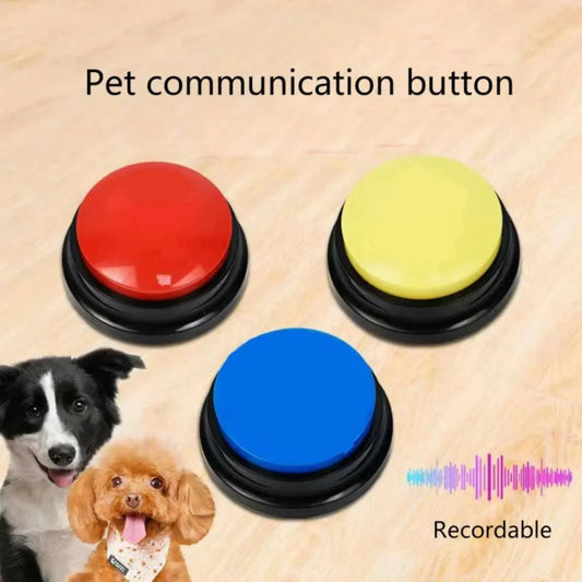 Dog Communication Buttons – Voice Recording Training Buzzer