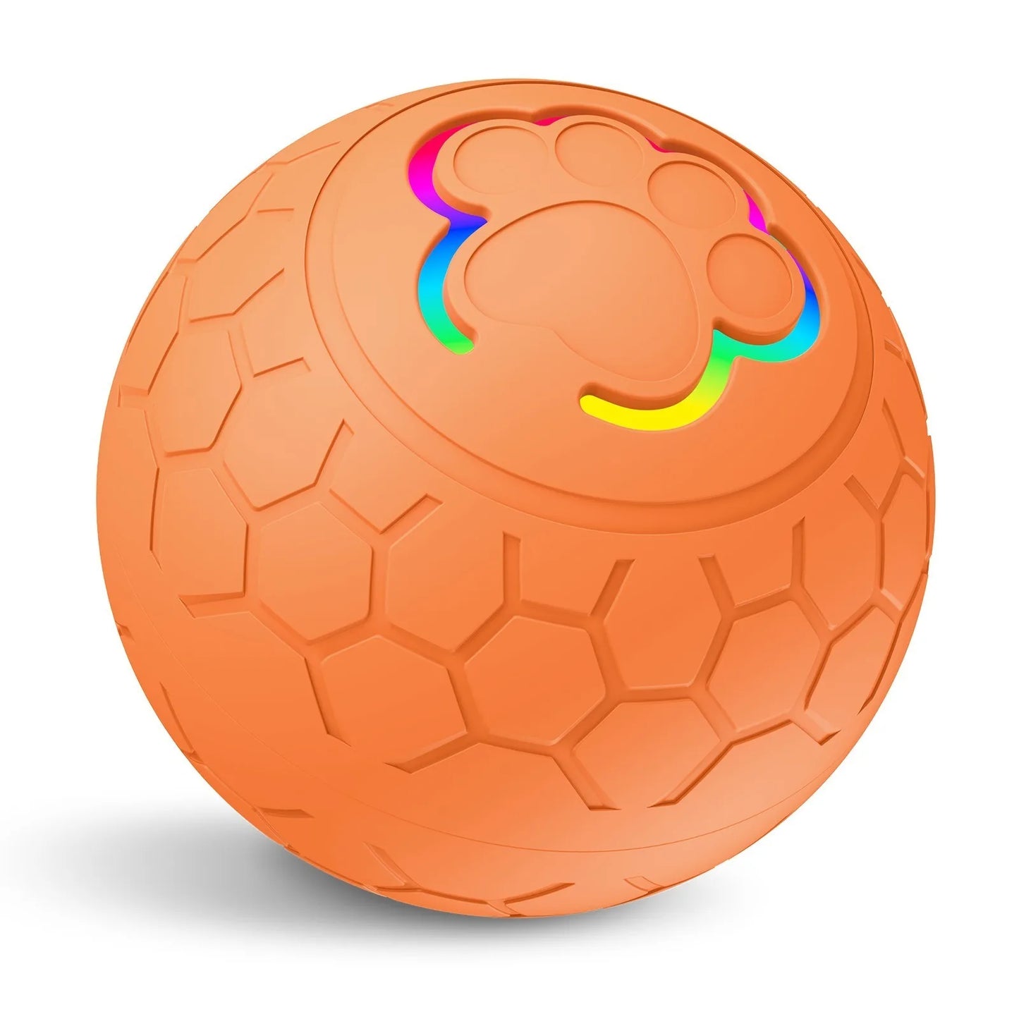 Smart Auto-Bouncing Dog & Cat Toy Ball with RGB Lights