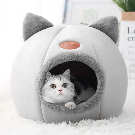 Cat Head Shape Cave Bed – Four Seasons Universal