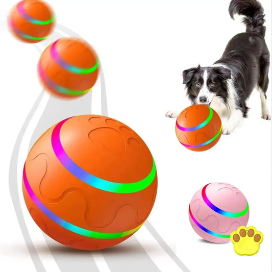 Remote Control Interactive Pet Ball – Waterproof, Flashing