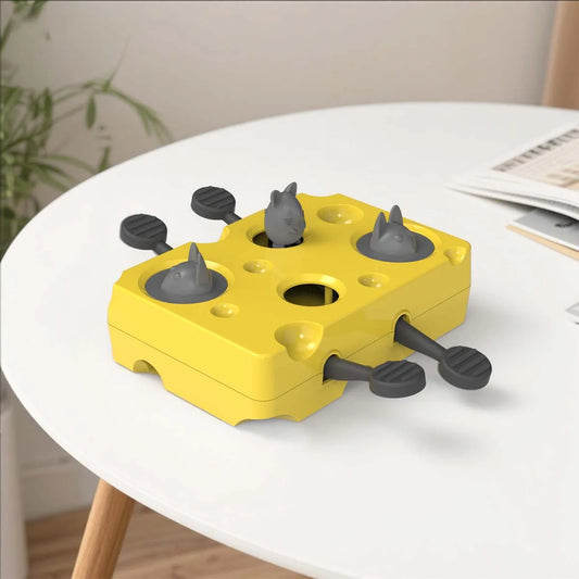 Interactive Cat Toy – Anti-Choke Mouse Trainer for Feline Focus & Energy