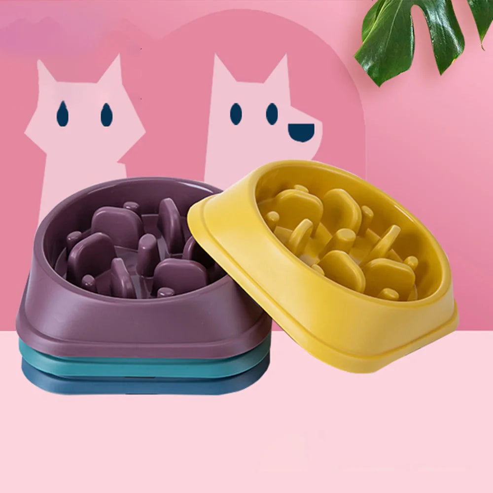 Dog Slow Feeder Puzzle Bowl – Non-Slip, Anti-Gulping
