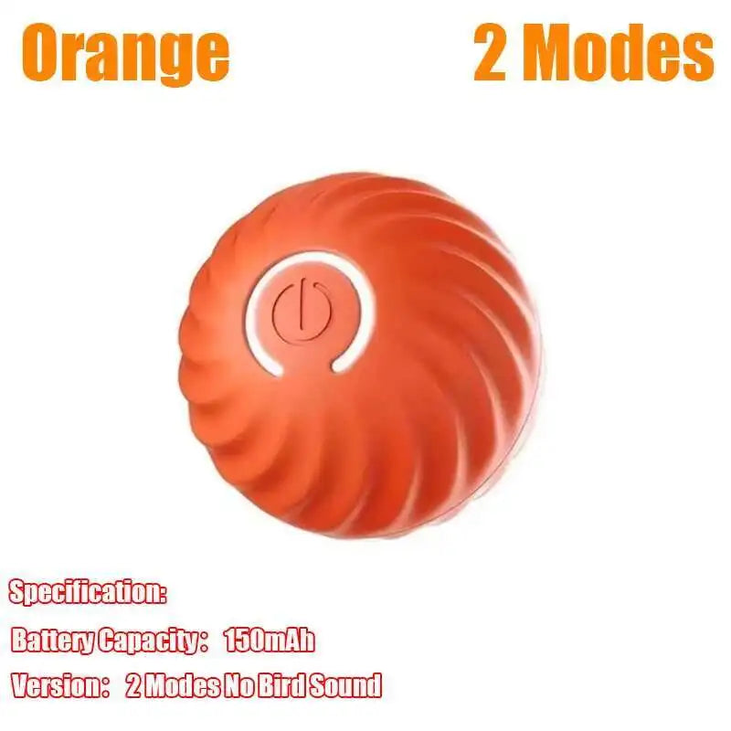 Motion-Activated Squeaky Rolling Dog Toy Ball