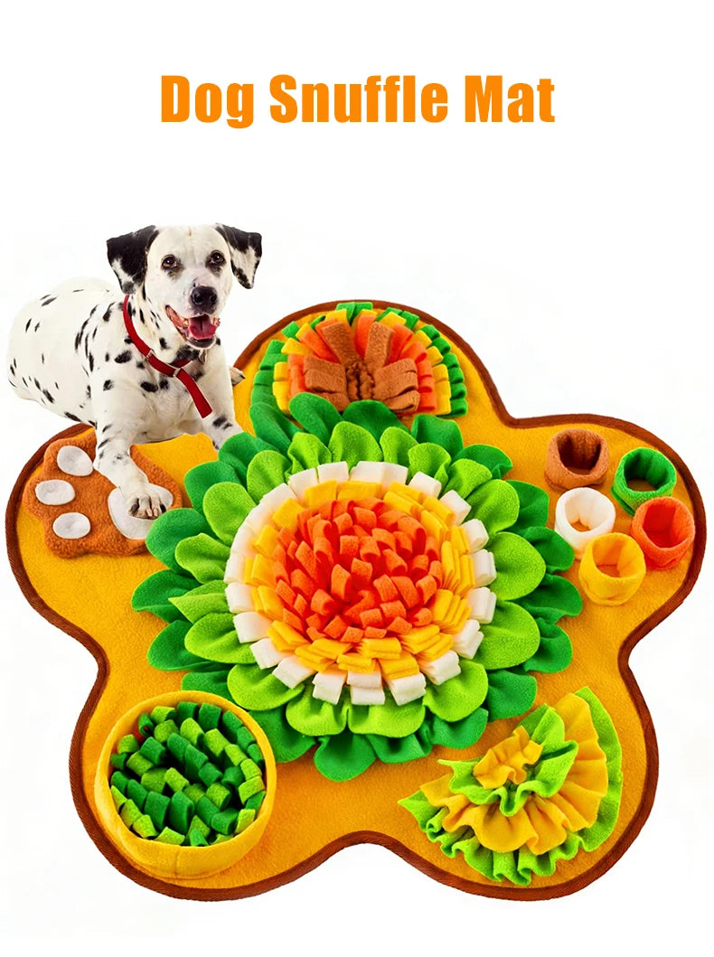Dog Snuffle Mat – Slow Feeder, Foraging & Anxiety Relief Toy