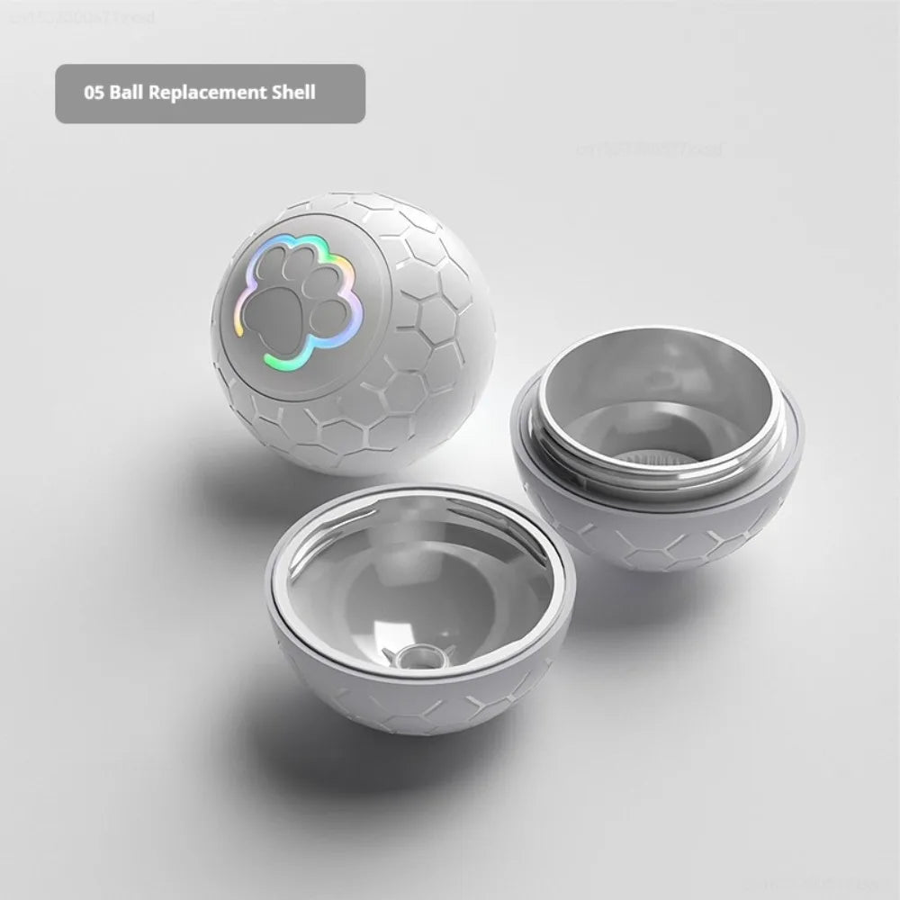 Smart Auto-Bouncing Dog & Cat Toy Ball with RGB Lights