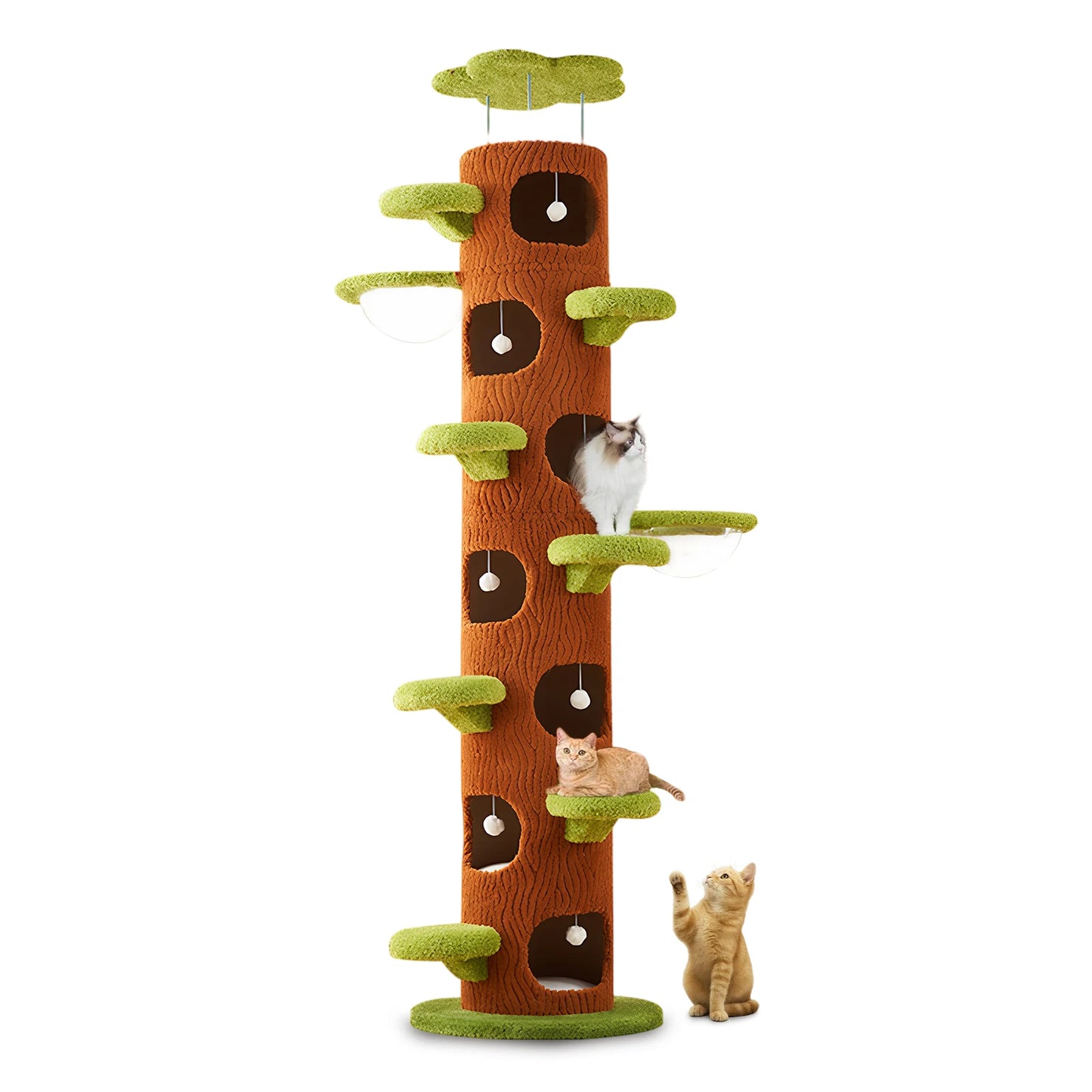Forest Large Cat Tree with Scratching Post Tall Cat Tree Tower Super Large Cat Tree Tower for Maine Coon Cats