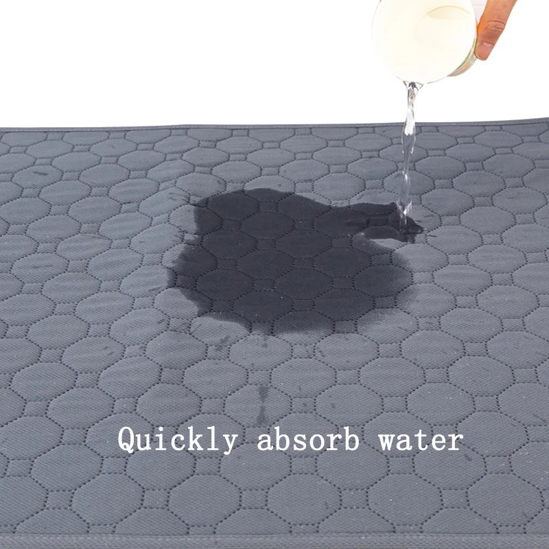 Winter Dog Pee Pad Reusable Washable Dog Urine Mat Car Seat Floor Sofa Waterproof Absorbent Puppy Cat Training Pet Supplies