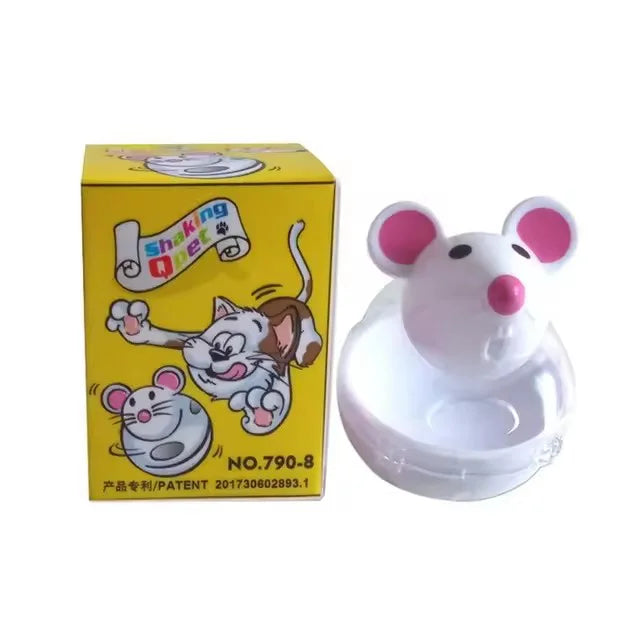 Interactive Mouse Puzzle Toy – Slow Feeder & Hunting Game for Cats