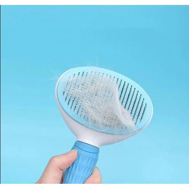 Pet Deshedding Comb – Removes Loose Hair for Cats & Dogs