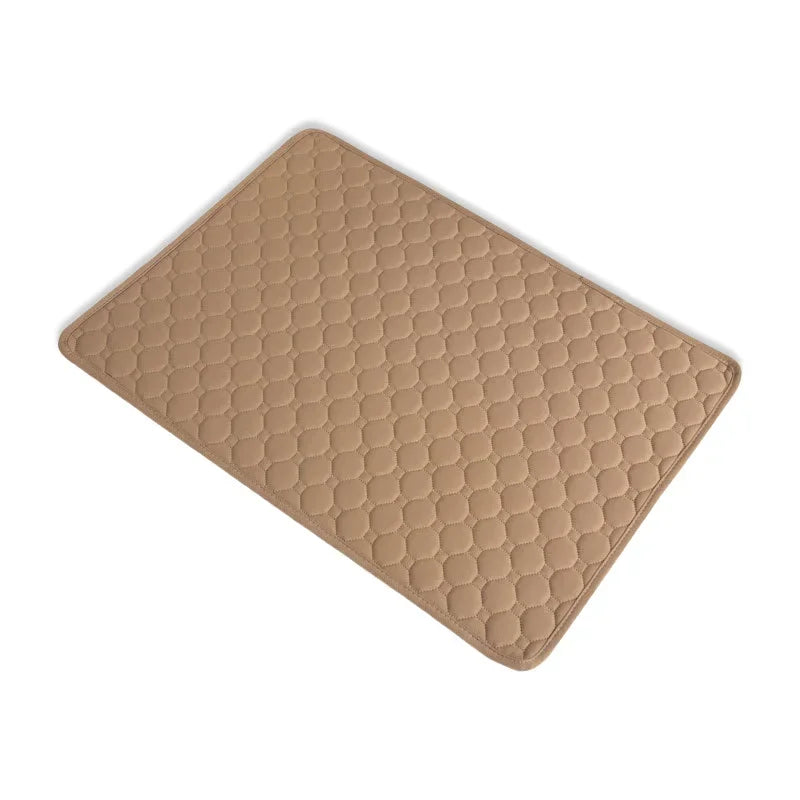 Winter Dog Pee Pad Reusable Washable Dog Urine Mat Car Seat Floor Sofa Waterproof Absorbent Puppy Cat Training Pet Supplies