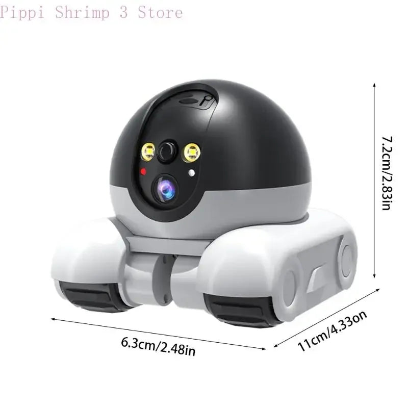 360° Smart Pet & Baby Camera – Motion Detection, Two-Way Audio, Robot Cam