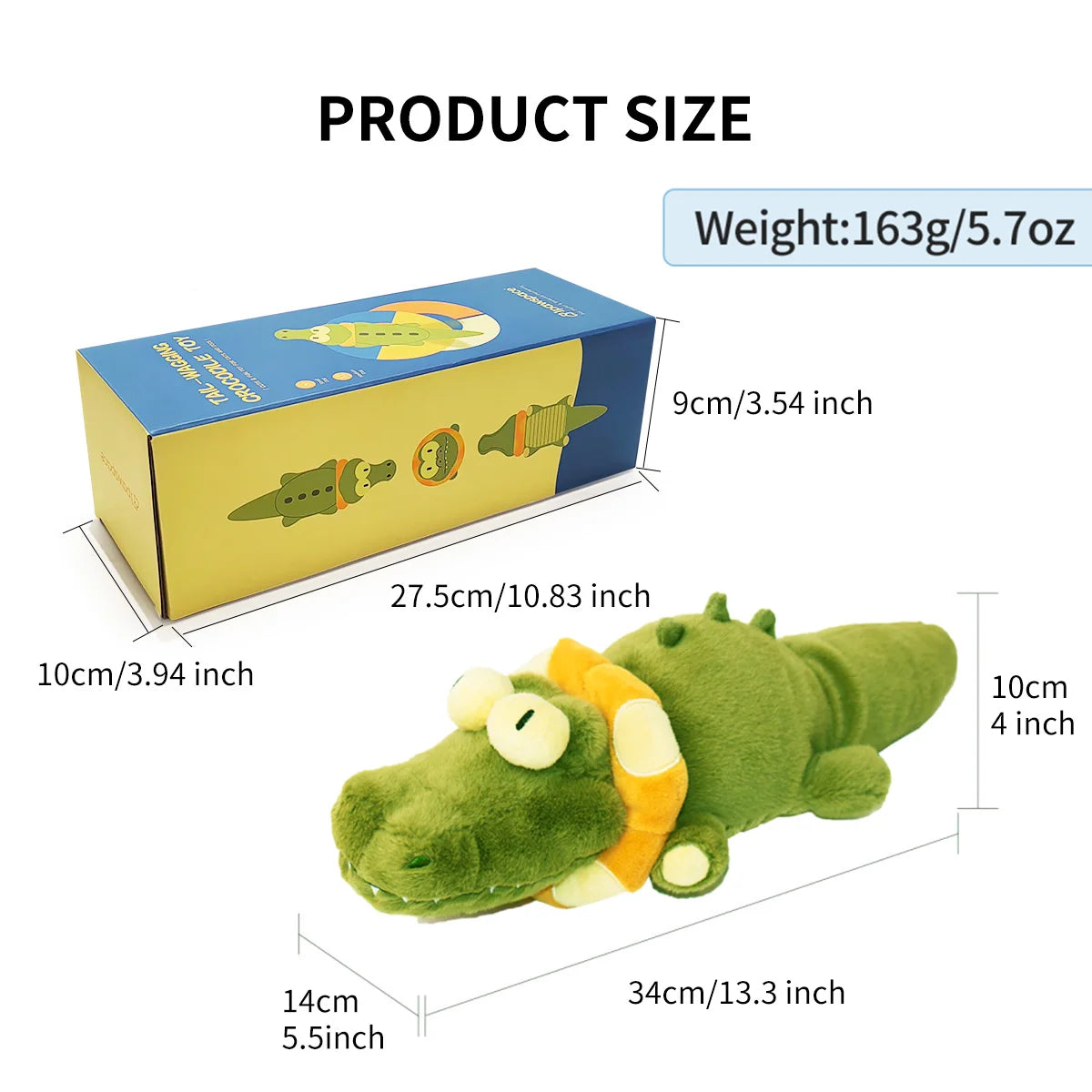 Auto-Flapping Plush Squeaky Dog Toy – Self-Play