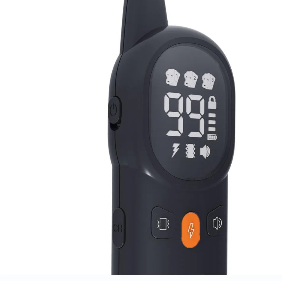 E-collar Dog Training Collar Rechargeable LCD Remote Shock PET Puppy Waterproof Trainer