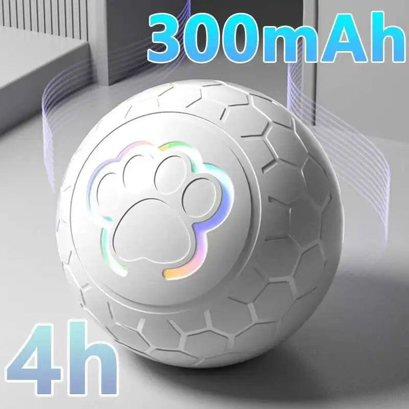 Smart Interactive Dog Toy Ball – RGB, USB Rechargeable