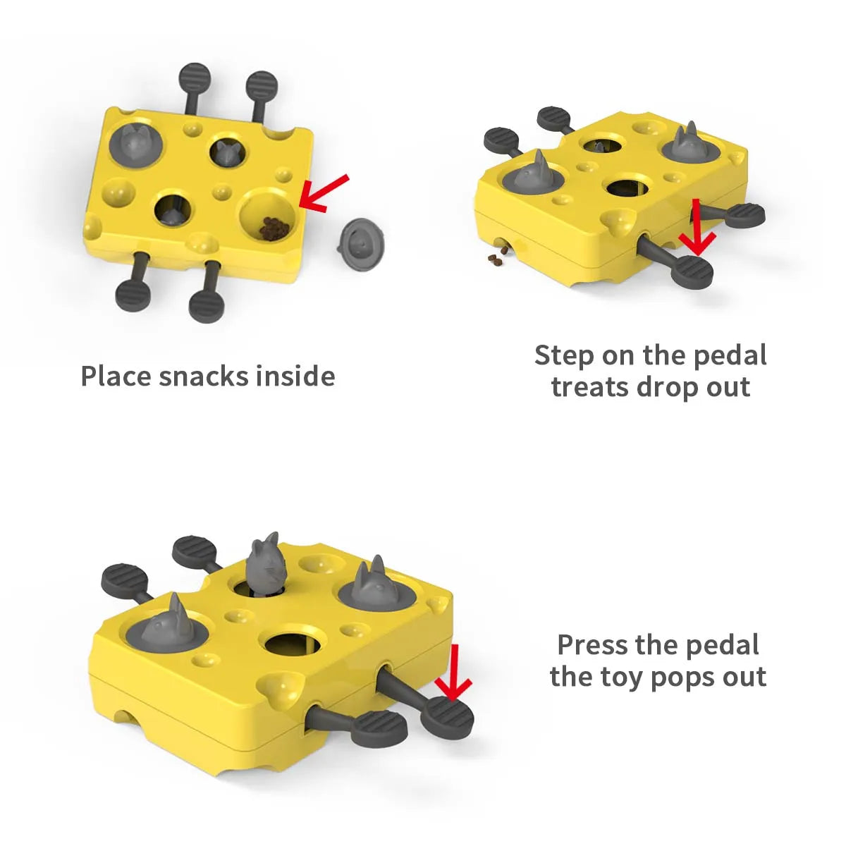 Anti-Choke Mouse Cat Trainer Toy – Focus & Energy