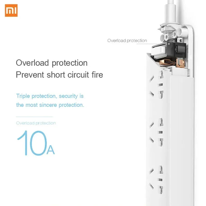 Xiaomi USB Power Strip – Fast Charging for Pet Cameras & Feeders