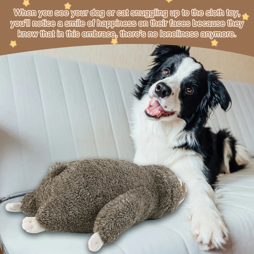 Sloth Heartbeat Puppy Toy – Sleep Aid & Stress Relief