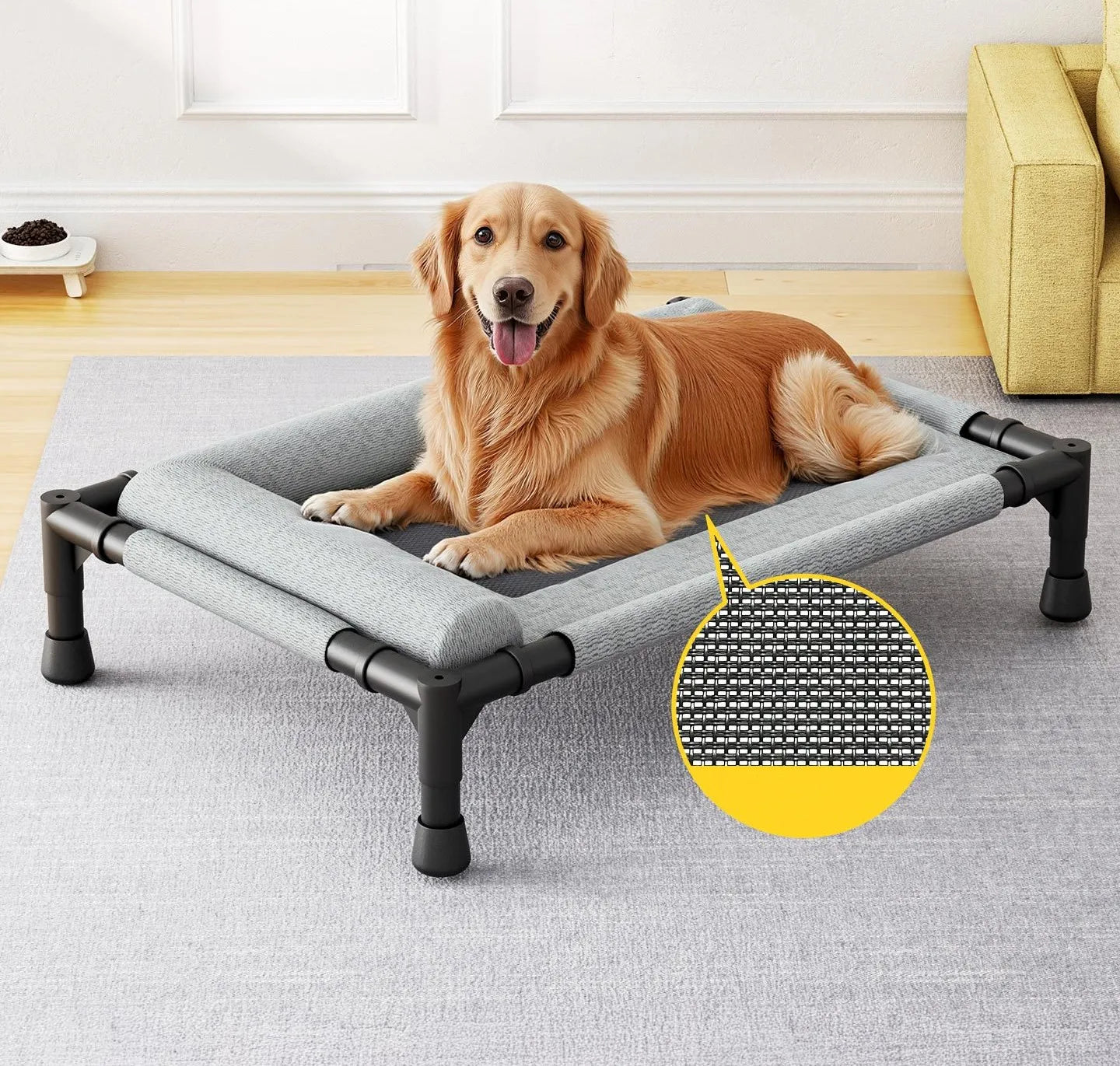 Breathable Soft Dog Kennel Bed – Moisture-Proof