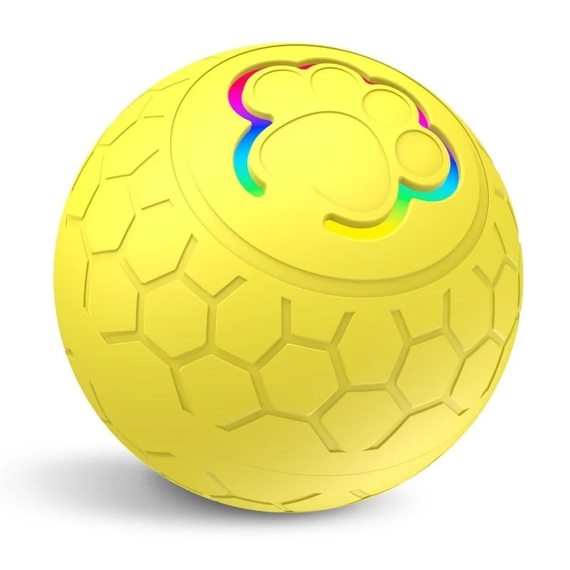 Interactive RGB Dog & Cat Toy Ball – USB Auto-Bouncing