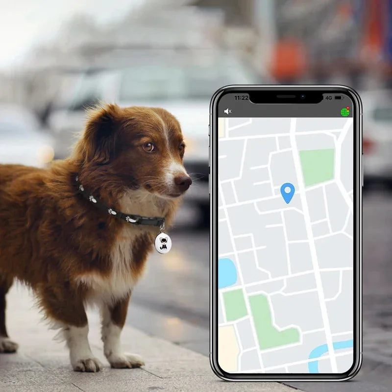 New Waterproof Pet GPS Tracker Real Time Positioning Anti-Lost Tracking Device for Dogs Cats Pet Safety