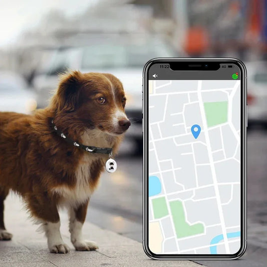 New Waterproof Pet GPS Tracker Real Time Positioning Anti-Lost Tracking Device for Dogs Cats Pet Safety