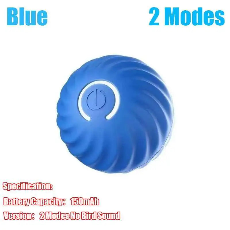 Motion-Activated Squeaky Rolling Dog Toy Ball