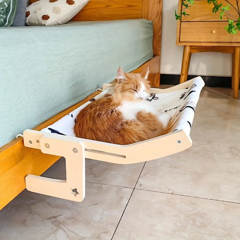 Window Cat Hammock – Hanging Bed for Balcony & Indoor