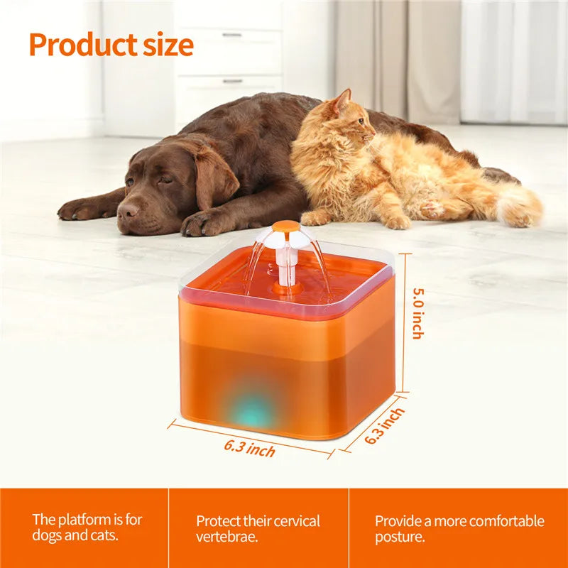 3.5L Auto Pet Feeder & 2L Water Fountain – WiFi App Combo