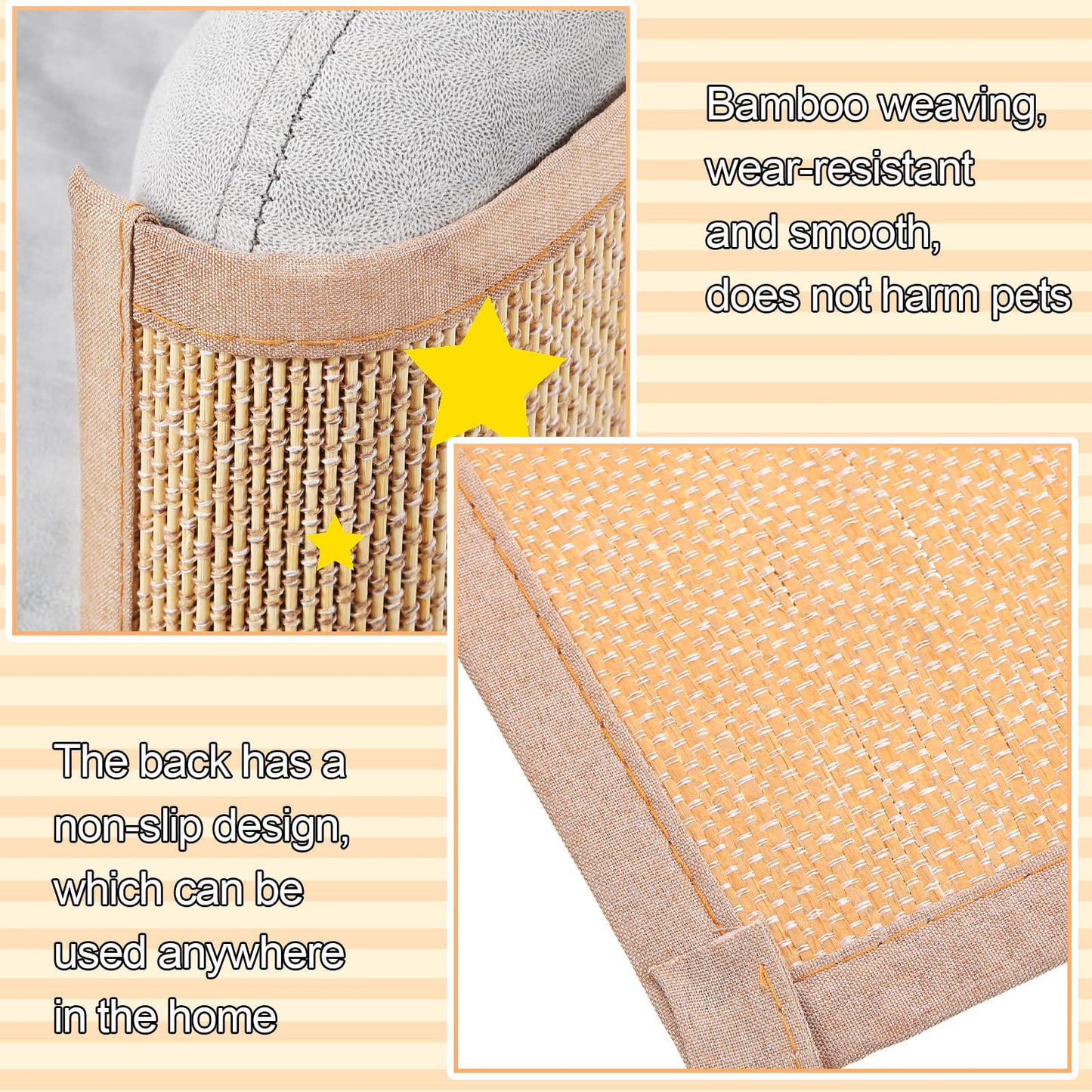 Couch Cat Scratch Protect Mat Cat Scraper for Cats Tree Scratching Post Cat Scratcher Sofa Mats Furniture Protector