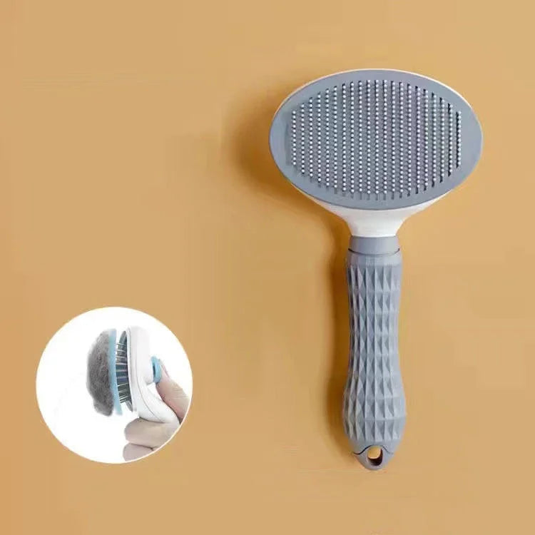Pet Deshedding Comb – Removes Loose Hair for Cats & Dogs