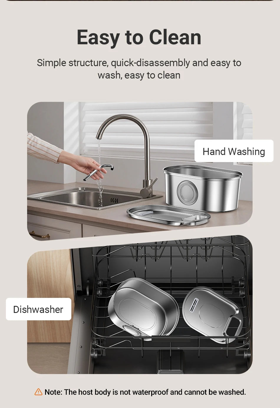 ROJECO 3.2L Stainless Steel Cat Water Fountain – Wireless Sensor, 4000mAh Battery