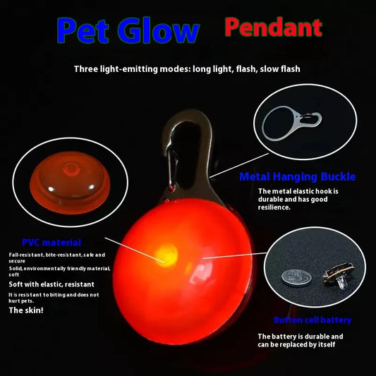 LED Luminous Dog & Cat Collar – Night Safety Glow