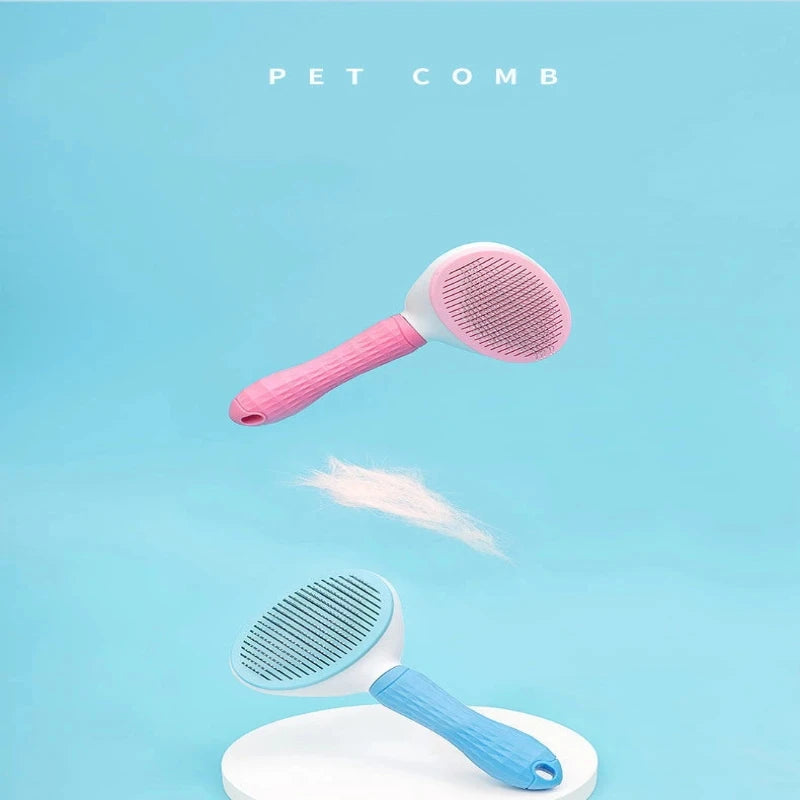 Pet Deshedding Comb – Removes Loose Hair for Cats & Dogs