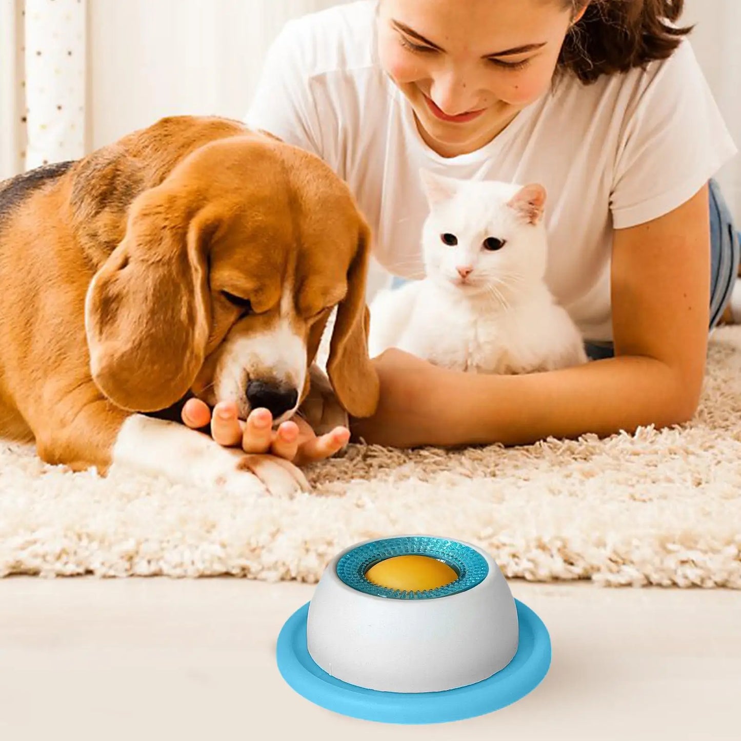 NEW Anti-boring toys Pet Feeding Supplies Dog Puzzle Treat Toy Slow Feeder, Bored Puppy Toys for Healthy Eating & Food Crate Use