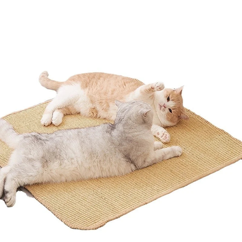 Sisal Hemp Cat Scratching Wall Pad – Furniture Protector