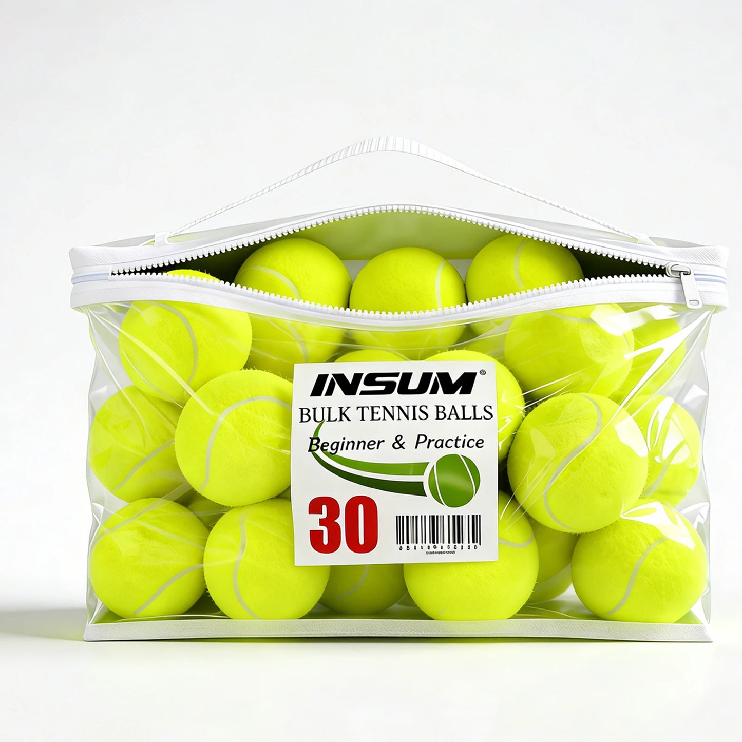 AMA Tennis Balls,12-Pack Advanced Training Tennis Balls for Beginner, Pet Dog practice Tennis Balls with Mesh Bag for Easy Carry