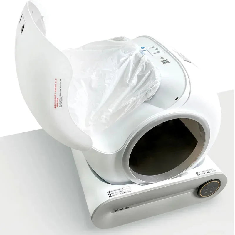 TONEPIE-Cat Litter Box Liners, Garbage Bag, Pull-and-Tie Bags for Easy Clean, Poop Bags, Cat Supplies, 470x450mm