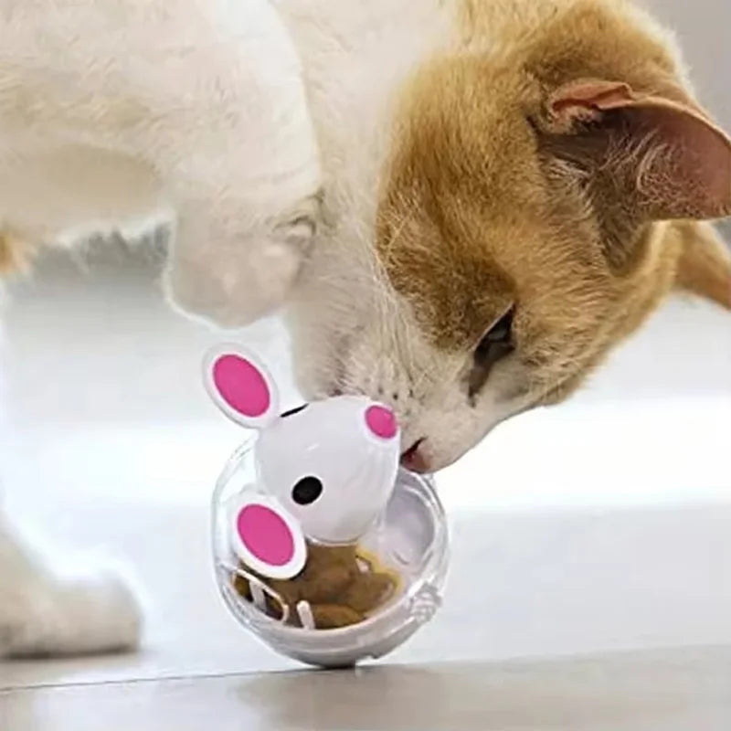 Interactive Mouse Puzzle Toy – Slow Feeder & Hunting Game for Cats