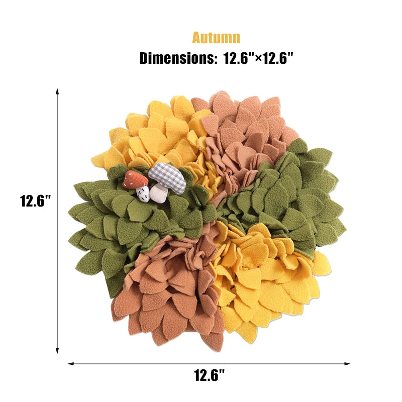 Dog Snuffle Mat – Slow Feeder, Foraging & Anxiety Relief Toy