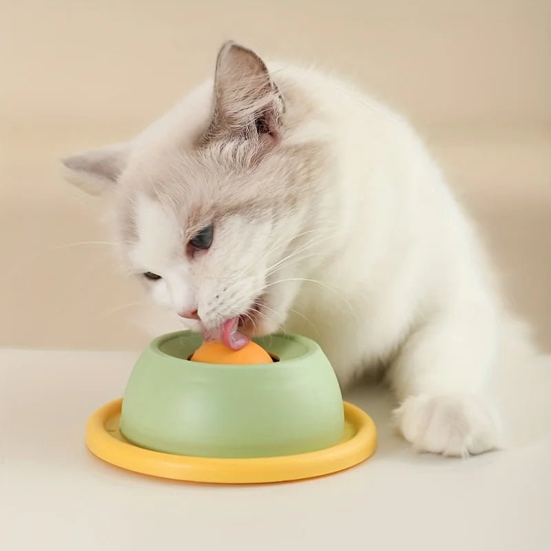 Cat Snack Plate Slow Feeder Toy