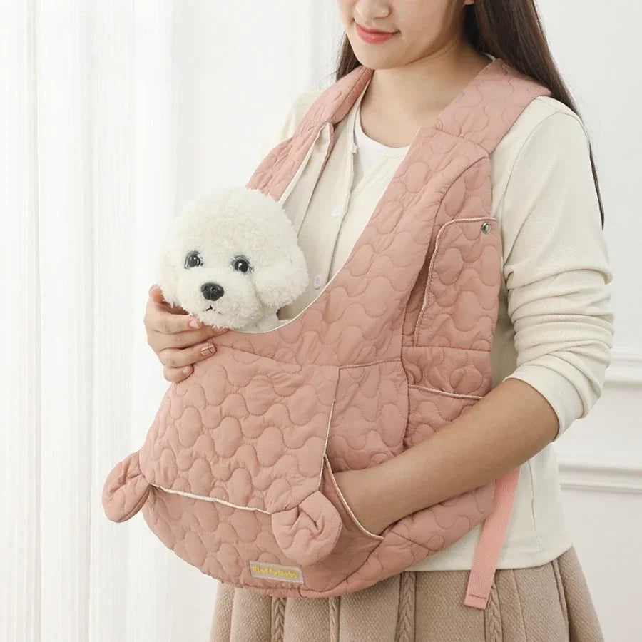 Dog Carrier Cat Backpack Extra Large Capacity Pet Chest Bag Dog and Cat Outdoor Bag Waterproof and Wind Resistant Portable