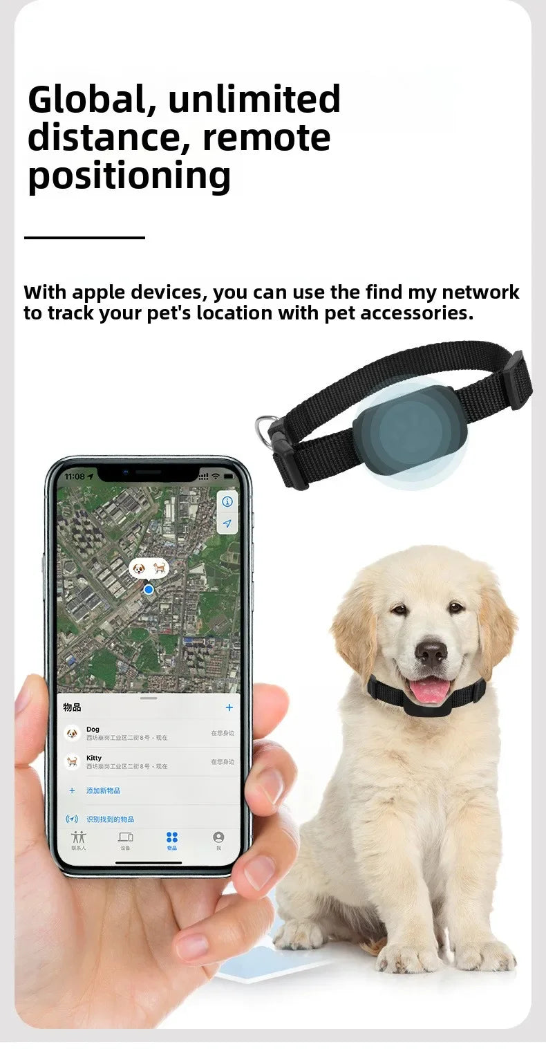 GPS Tracking Collar for Cats – Long Battery Life, Safety & Location Tracking