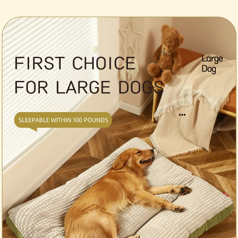 Fleece Dog Sleeping Bed – Detachable, All Sizes
