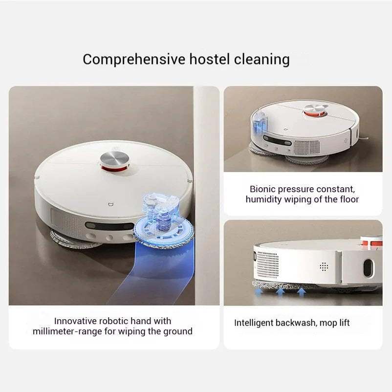 Xiaomi Robot Vacuum & Mop for Pet Hair – Auto Empty, Self-Wash