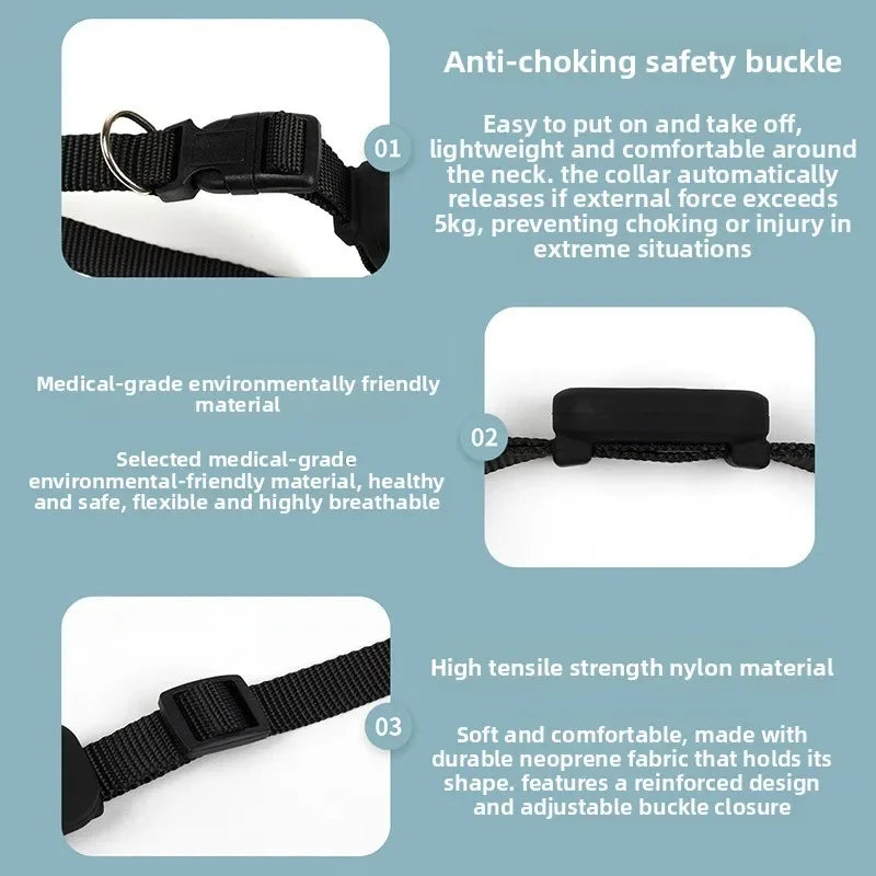 GPS Tracking Collar for Cats – Long Battery Life, Safety & Location Tracking